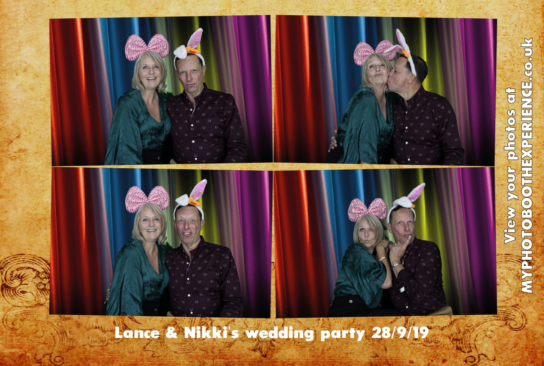 Nikki and Lance's Wedding | View more photos from the event at gallery.myphotoboothexperience.co.uk/u/MyPhotoBoothExperienceLtd/Nikki-and-Lances-Wedding